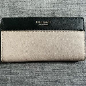Kate Spade Wallet Black/Cream